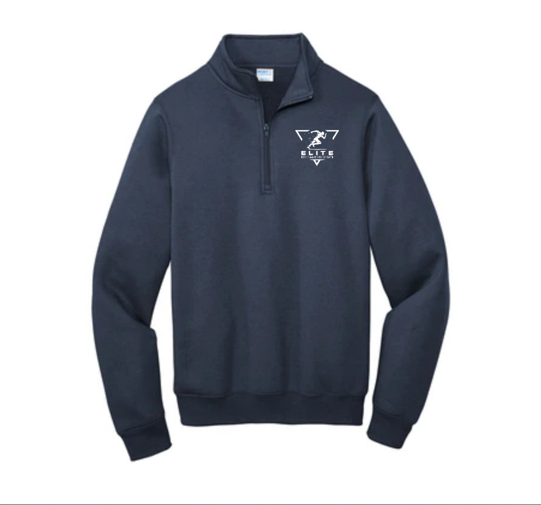 Elite Performance and Strength Fleece 1/4-Zip Pullover Sweatshirt