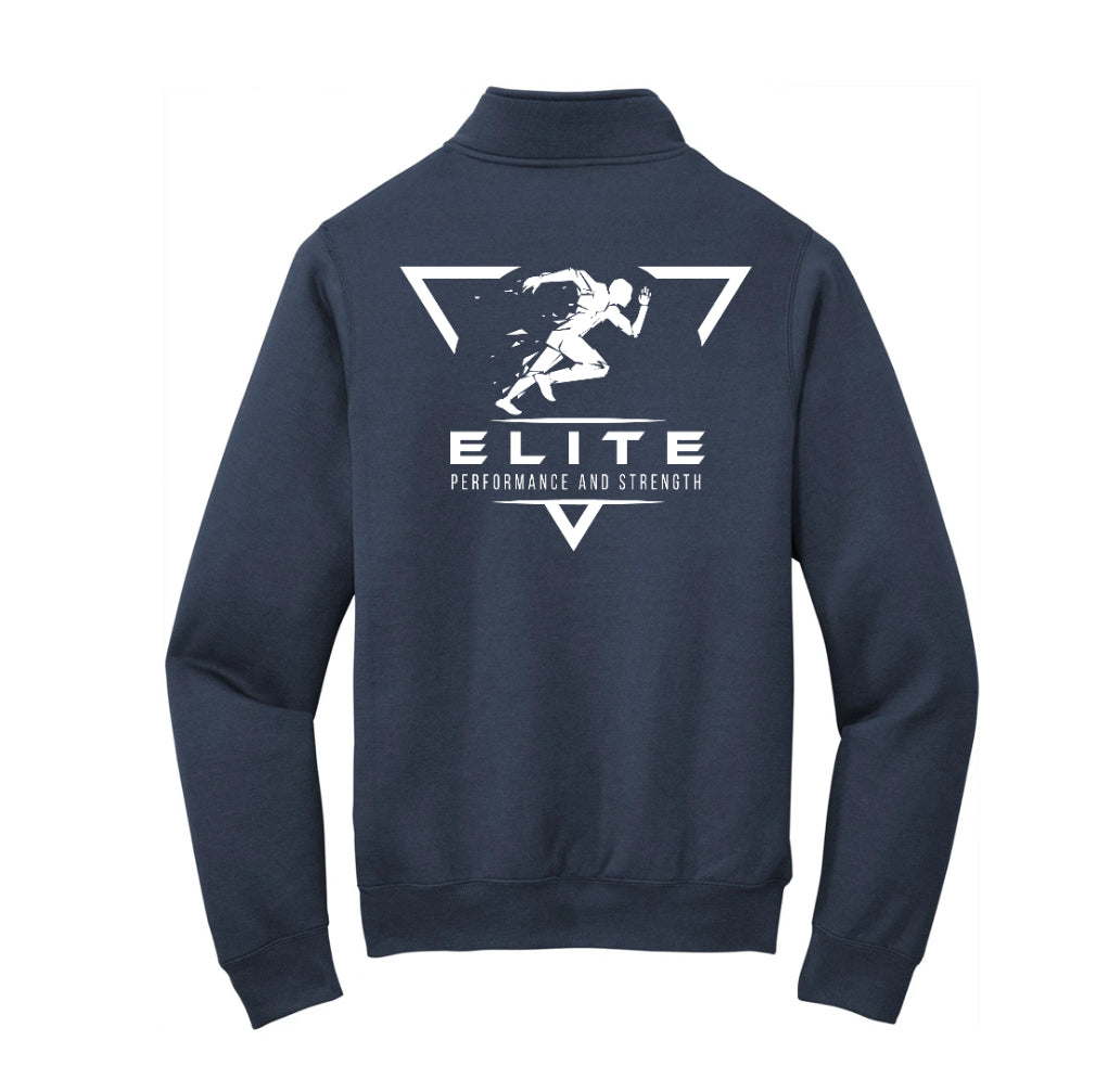 Elite Performance and Strength Fleece 1/4-Zip Pullover Sweatshirt
