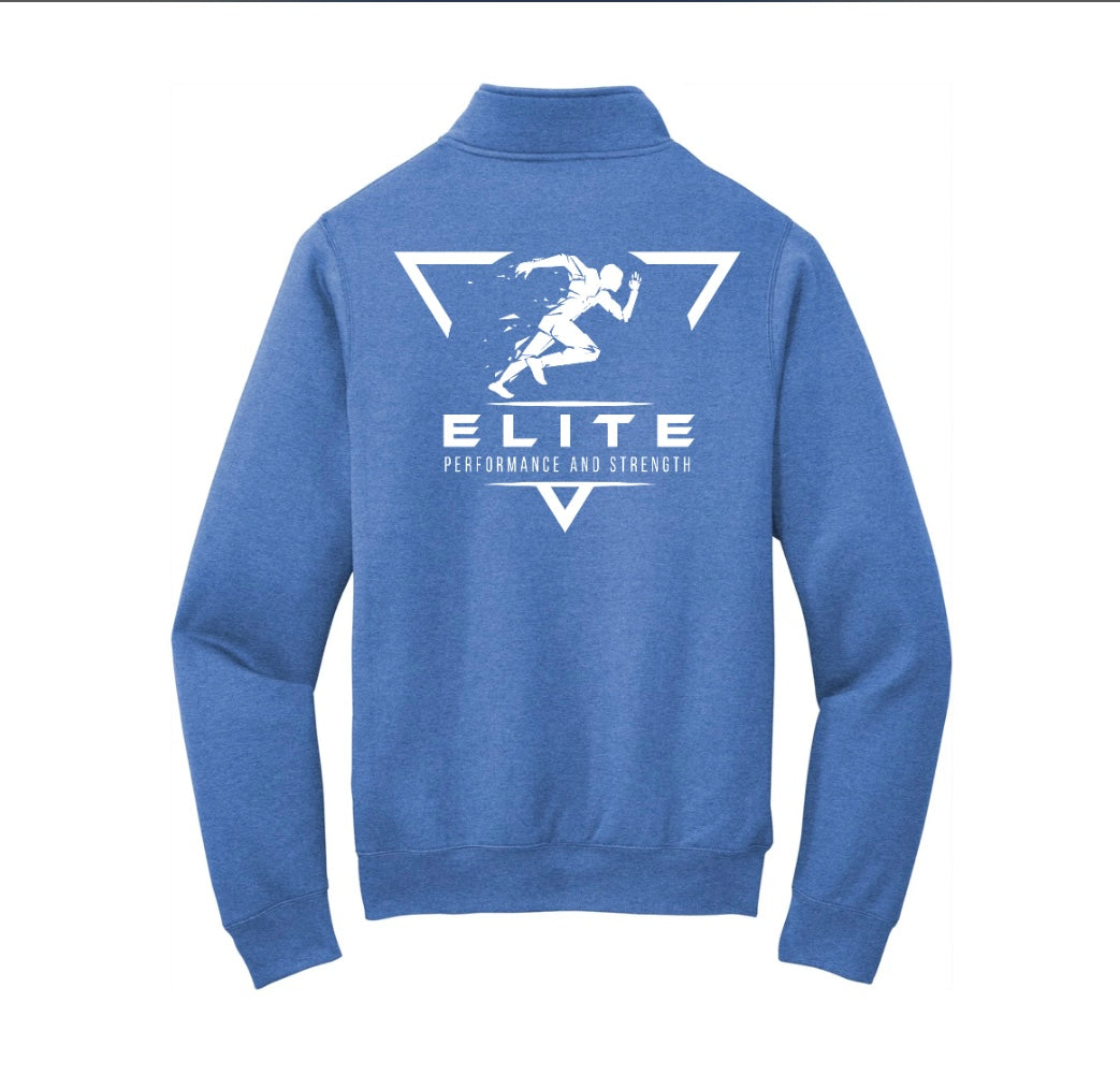 Elite Performance and Strength Fleece 1/4-Zip Pullover Sweatshirt
